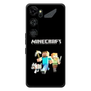 Чехол Майнкрафт на ZTE Nubia Neo 5 GT 5G (AlphaPrint) Minecraft (герои Minecraft)
