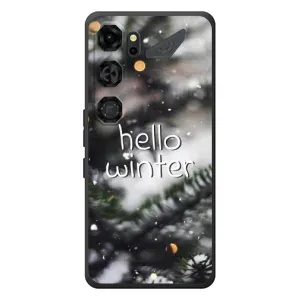 Новогодние, Праздничные Чехлы для ZTE Nubia Neo 5 GT 5G - 2024 год (Hello winter)