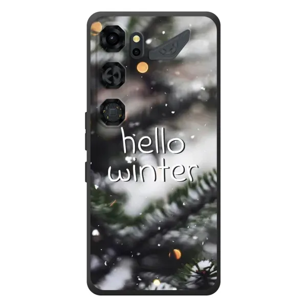 Чехол с принтом «Hello winter» для ZTE Nubia Neo 5 GT 5G