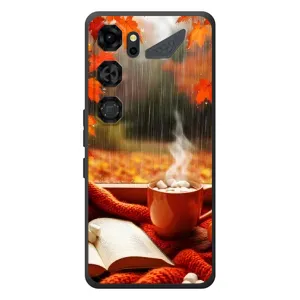 Чехол с уникальным дизайном «Осень с кофе» для ZTE Nubia Neo 5 GT 5G (Кофе и дождь)