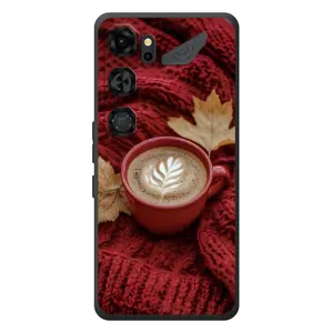 Чехол с уникальным дизайном «Осень с кофе» для ZTE Nubia Neo 5 GT 5G (Кофе на пледе)