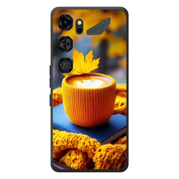 Чехол с принтом «Кофе на желтом пледе» для ZTE Nubia Neo 5 GT 5G