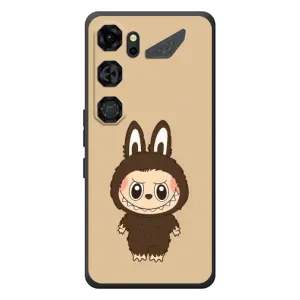 Чехол с Лабубу на ZTE Nubia Neo 5 GT 5G (Bored Ape в красном)