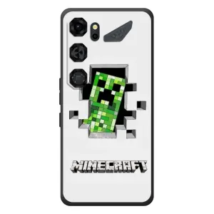Чехол Майнкрафт на ZTE Nubia Neo 5 GT 5G (AlphaPrint) Minecraft (крипер Майнкрафт)