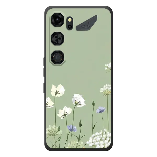 Чехол с принтом «Цветы на зеленом» для ZTE Nubia Neo 5 GT 5G