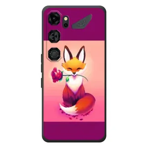Чехлы с картинкой Лисички для ZTE Nubia Neo 5 GT 5G (VPrint) (Лисичка с розочкой)