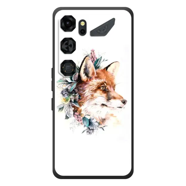 Чехол с принтом «Лисичка в цветочках» для ZTE Nubia Neo 5 GT 5G
