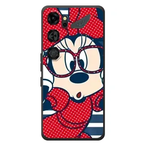 Эксклюзивный чехол для ZTE Nubia Neo 5 GT 5G (AlphaPrint - Мультяшные) (Маус в очках)