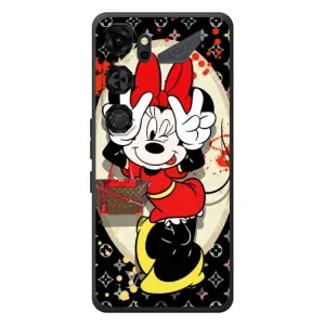 Чехол Disney Mouse ZTE Nubia Neo 5 GT 5G (PREMIUMPrint) (Минни peace)