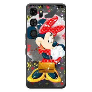 Чехол Disney Mouse ZTE Nubia Neo 5 GT 5G (PREMIUMPrint) (Minni с бантиком)