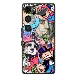 Чехлы с крутыми принтами для ZTE Nubia Neo 5 GT 5G - (PREMIUMPrint) (Monopoly man)
