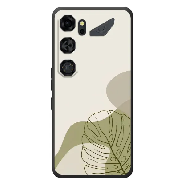 Чехол с принтом «Зеленая монстера дизайн» для ZTE Nubia Neo 5 GT 5G