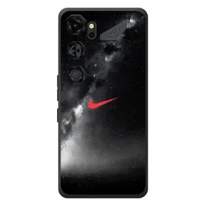 Чехол для ZTE Nubia Neo 5 GT 5G - с принтом Найк (AlphaPrint) (Найк красный)