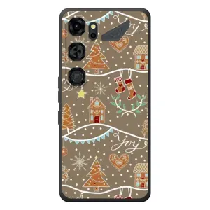 Новогодние, Праздничные Чехлы для ZTE Nubia Neo 5 GT 5G - 2024 год (Новогодние пряники)