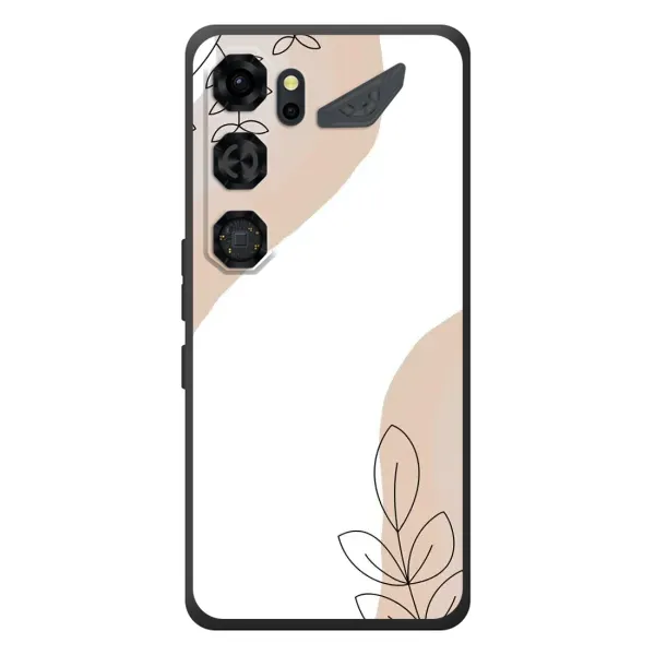 Чехол с принтом «Нюдовая веточка абстракция» для ZTE Nubia Neo 5 GT 5G