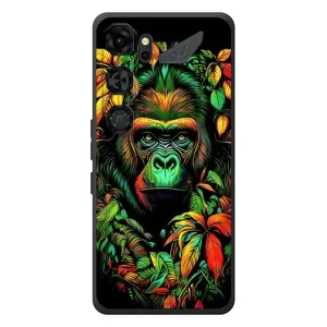 Чехол с Обезьянами ZTE Nubia Neo 5 GT 5G - (AlphaPrint) (Обезьяна в тропиках)