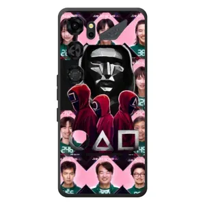 Чехол Гра в кальмара для ZTE Nubia Neo 5 GT 5G (Участники Игра кальмара)