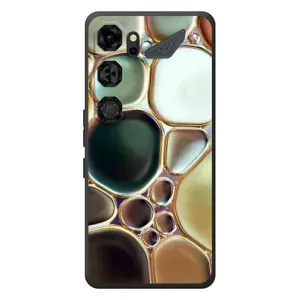 Мраморный чехол на ZTE Nubia Neo 5 GT 5G (VPrint) (Радужный Мрамор)