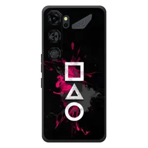 Чехол Гра в кальмара для ZTE Nubia Neo 5 GT 5G (Символы Игра кальмара)