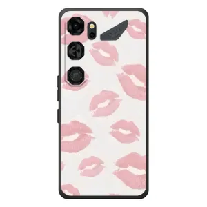 Чехол с розовым рисунком для ZTE Nubia Neo 5 GT 5G (Розовые губы)