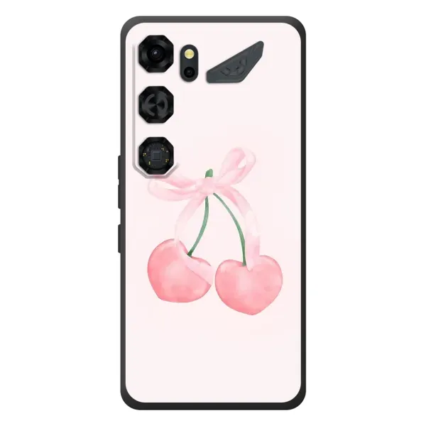 Чехол с принтом «Розовые вишни» для ZTE Nubia Neo 5 GT 5G