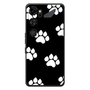 Чехлы с собаками для ZTE Nubia Neo 5 GT 5G (VPrint) (Следы собаки)