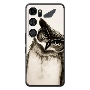 Чехол с птицами на ZTE Nubia Neo 5 GT 5G (VPrint) (Сова)
