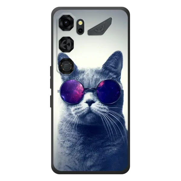 Чехол с принтом «Стильный кот» для ZTE Nubia Neo 5 GT 5G