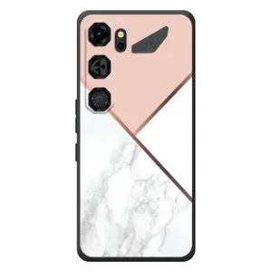 Мраморный чехол на ZTE Nubia Neo 5 GT 5G (VPrint) (Тройной мрамор)