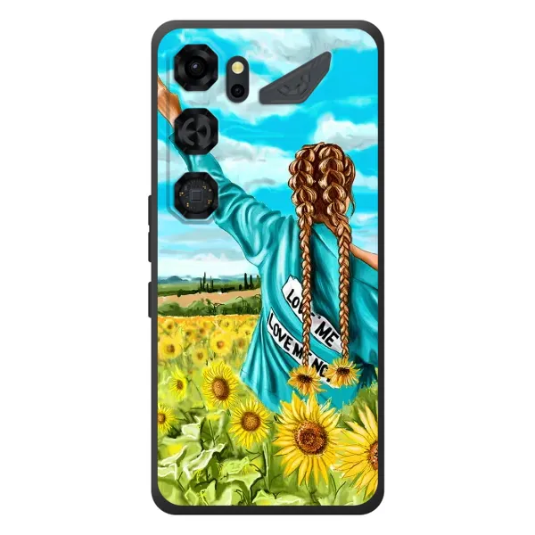 Чехол с принтом «Украиночка» для ZTE Nubia Neo 5 GT 5G