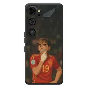 Чехол с футболистом Ламин Ямаль ZTE Nubia Neo 5 GT 5G (Ямаль аниме)