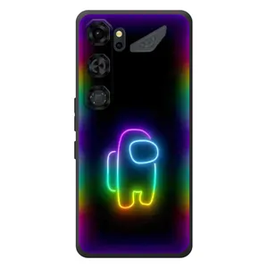 Чехол Амонг Ас для ZTE Nubia Neo 5 GT 5G (AlphaPrint) (Яркий скин)