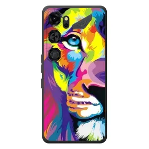 Чехол со Львом для ZTE Nubia Neo 5 GT 5G (VPrint) (Яркий Лев)