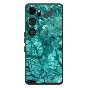 Мраморный чехол на ZTE Nubia Neo 5 GT 5G (VPrint) (Зеленый мрамор)
