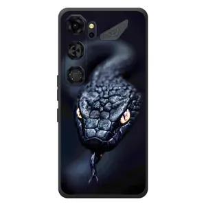 Чехол с картинкой «Хищники» для ZTE Nubia Neo 5 GT 5G (Черная змея)