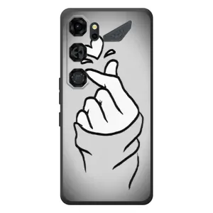 Чехол с принтом для ZTE Nubia Neo 5 GT 5G (AlphaPrint - Знак сердечка) (Значок Love)