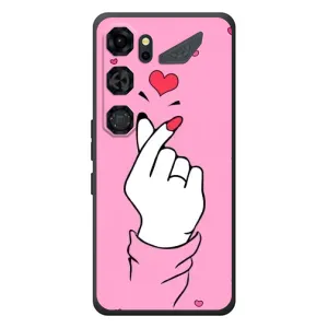 Чехол с принтом для ZTE Nubia Neo 5 GT 5G (AlphaPrint - Знак сердечка) (Знак Love)