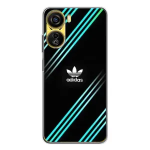 Чехлы Адидас для ZTE Nubia Neo 5G (AlphaPrint) (Адидас с полосами)