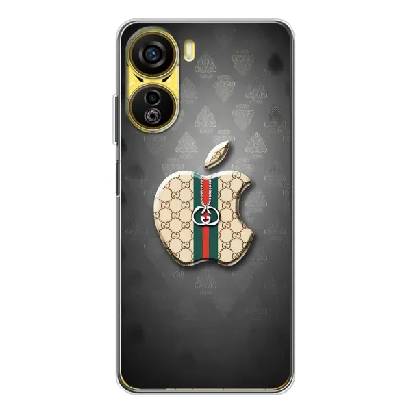 Чехол с принтом «Apple gucci» для ZTE Nubia Neo 5G