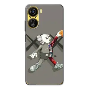 Чехлы для ZTE Nubia Neo 5G - Bearbrick Louis Vuitton (PREMIUMPrint) (Беарбрик Джордан)