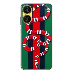 Чохли GUCCI для Нубіа Нео 5Джі (AlphaPrint) (Gucci змія)
