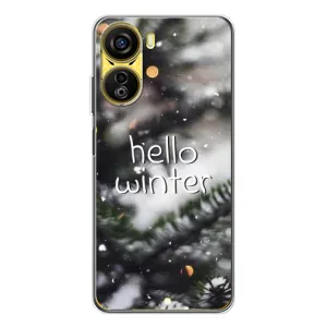 Новогодние, Праздничные Чехлы для ZTE Nubia Neo 5G - 2024 год (Hello winter)