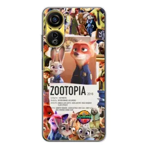 Чехол Зоотрополіс на ZTE Nubia Neo 5G (Постер Зверополис)