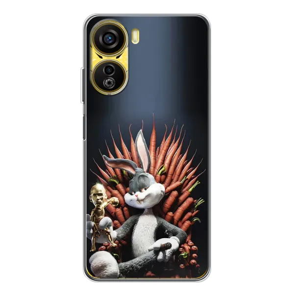 Чехол с принтом «Король Кролик» для ZTE Nubia Neo 5G