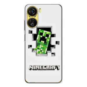 Чохол Майнкрафт на ZTE Nubia Neo 5G (AlphaPrint) Minecraft (кріпер Майнкрафт)