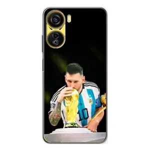 Чехлы для ZTE Nubia Neo 5G (Leo чемпион) (AlphaPrint) (Кубок Месси)