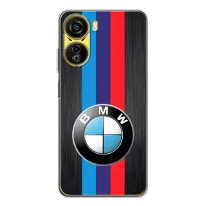 Чехол для Нубиа Нео 5Джи - с принтом БМВ (AlphaPrint) (Лого BMW)