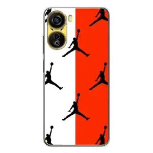 Чохли для ZTE Nubia Neo 5G - з картинкою JORDAN (AlphaPrint) (Лого Джордан)