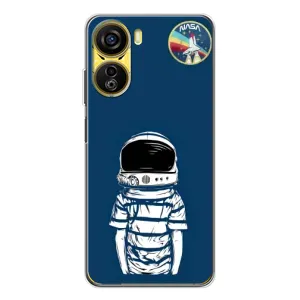 Чохол NASA для ZTE Nubia Neo 5G (AlphaPrint) (Хлопчик в шоломі)