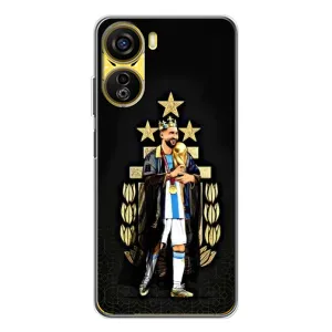 Чехлы для ZTE Nubia Neo 5G (Leo чемпион) (AlphaPrint) (Месси Король)